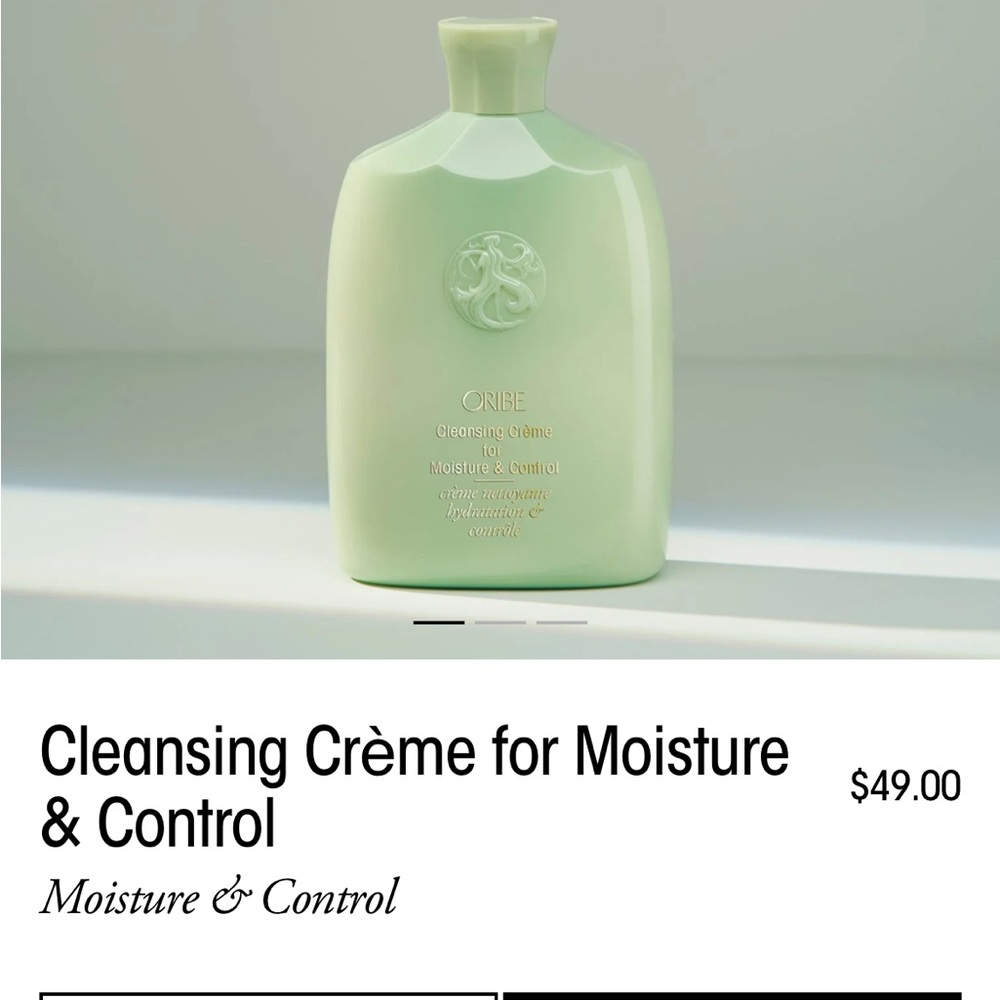 ORIBE Multi Cleansing Cream For Moisture And Control